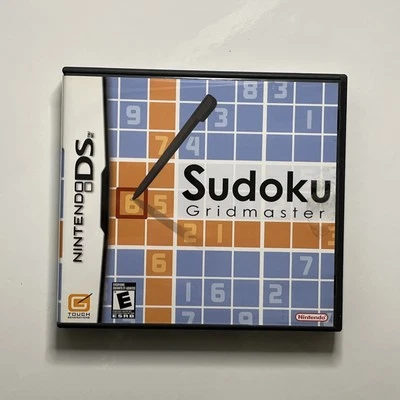 Sudoku Gridmaster (Nintendo DS, 2006) CIB Complete With Manual & Tested! - Image 1 of 4