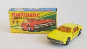 Raro Amarillo Matchbox Superfast 20 , Lamborghini Marzal Estupendo Vnm Estado - Imagen 1 de 12