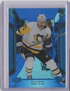 2023-24 Upper Deck Trilogy Blue #85 Evgeni Malkin 04/25 - Picture 1 of 2