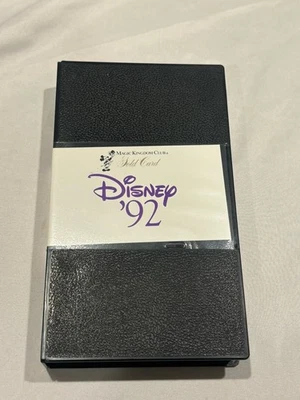 Magic Kingdom Club Gold Card VHS 1992 "A Whole New World" Walt Disney  Foto 1 de 2