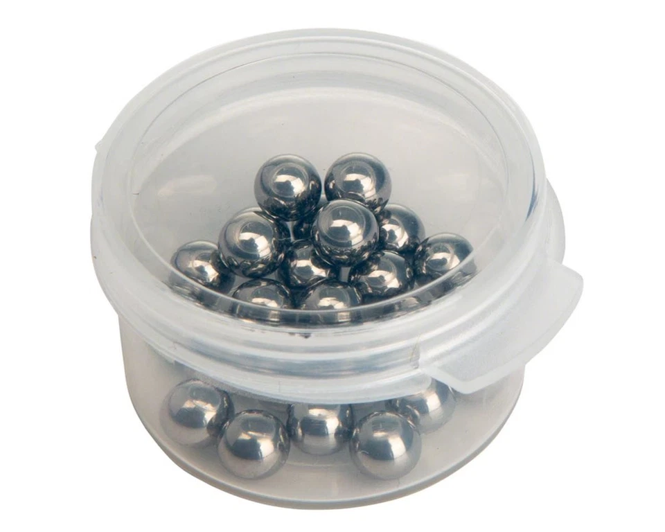 Ruedas Fabricación Rodamientos de Bolas Sueltos (1/4") (Grado 25) (Bañera de 25) Foto 1 de 1