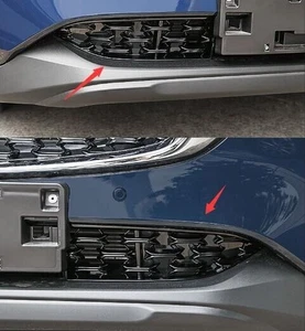 Cubierta de parrilla central inferior negra brillante ABS para Mazda CX-5 2022-2023 - Imagen 1 de 10