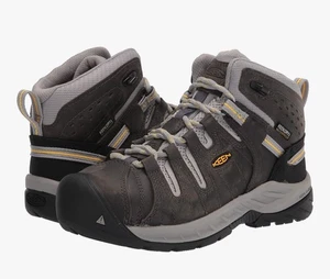 Keen Utility Damen Flint 2 mittelhohe Stahlkappe wasserdicht rutschfest - Größe 11M - - Bild 1 von 22