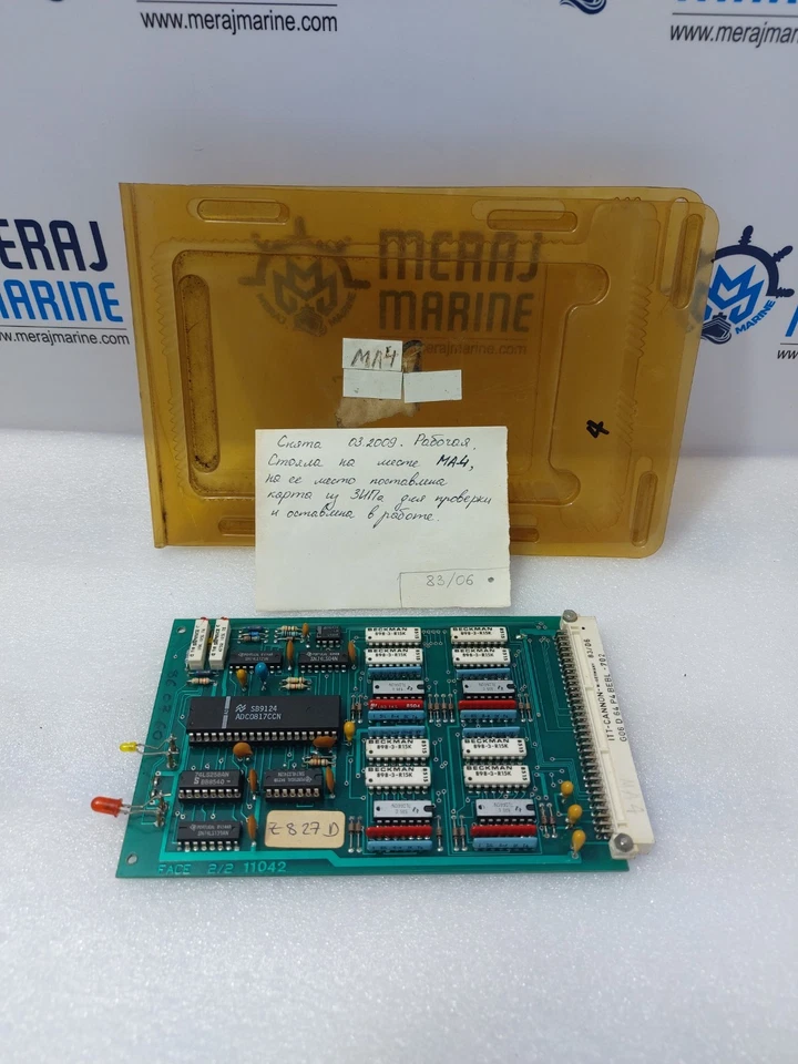 ITT-Cannon G06 D 64 P4 BEBL-702 PCB Card / MA4 / FACE 2/2 11042 - Image 1 of 4