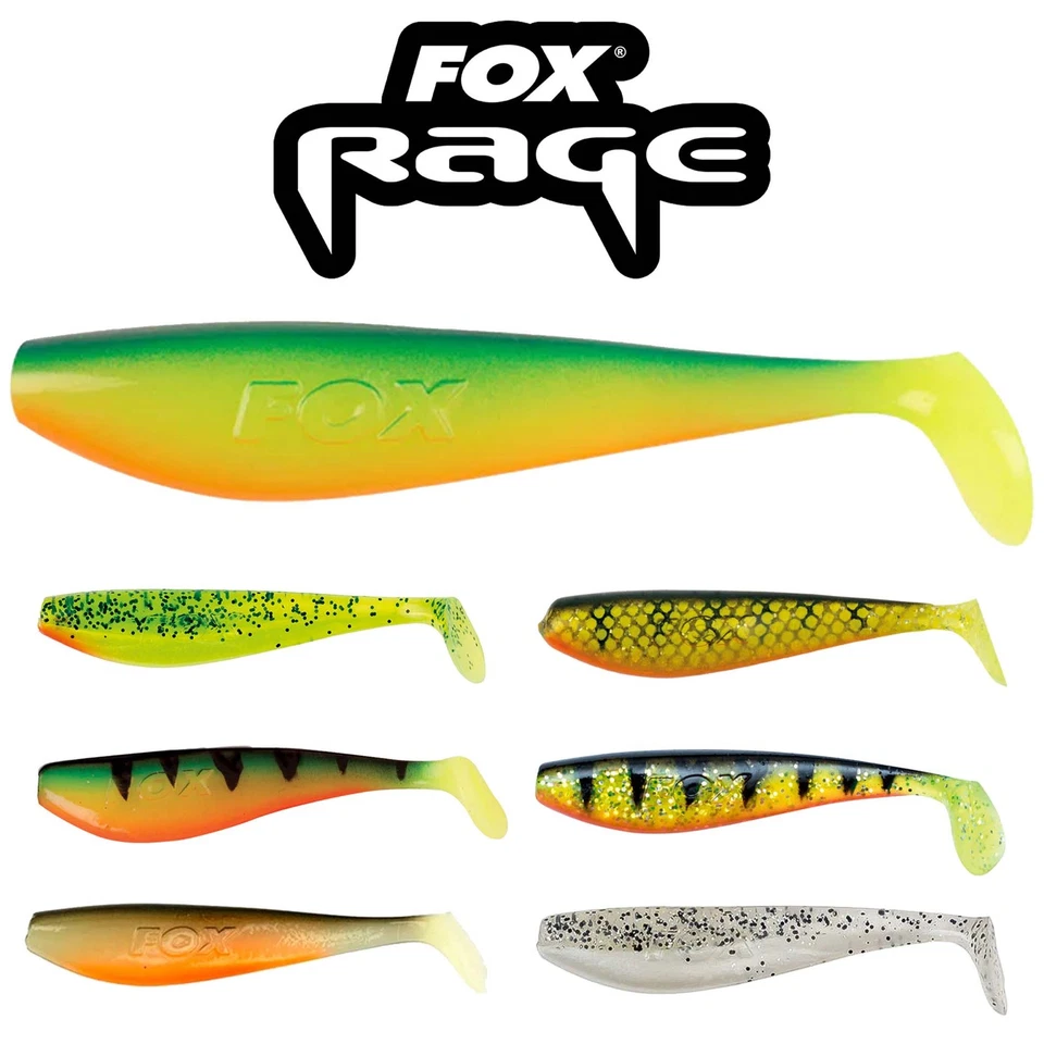 Fox Rage Ultra UV Zander Pro Shads 7,5cm Gummifisch Soft Bait Gummi Kunst Köder - Bild 1 von 1