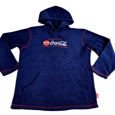 Sudadera con Capucha Rara De Colección Coca Cola Talla S Pequeña Siempre Real Refrescante Foto 1 de 4