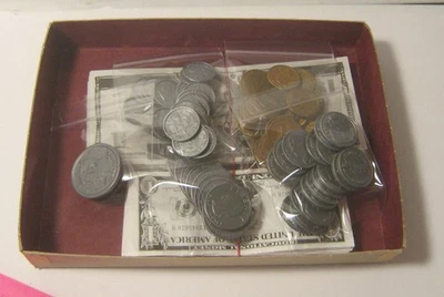 Assorted PLAY MONEY Coins & Bills!!!! - Image 1 of 4
