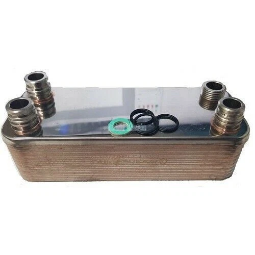 Vaillant 065153 Scambiatore Secondario con 20 Piastre per Caldaie VMI 280-7, VMI 280-7B, VMI 282-7