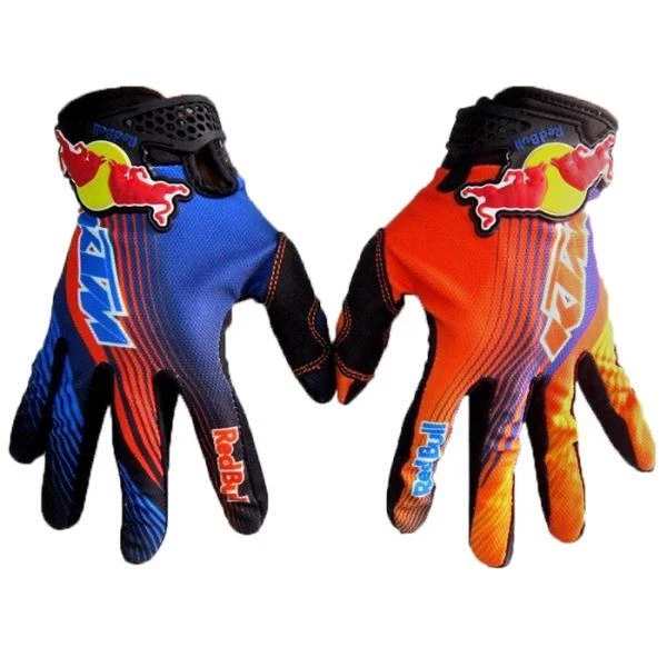 2024 Blue/Orange Red Bull gloves Motocross Bike ATV BMX Enduro 100 Foxes