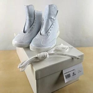 NWT Maison Margiela Size 7 Painted Suede & Canvas Sneakers 40EU Painted $580 - Picture 1 of 4