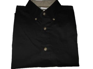 NWOT Men's Size S Munsingwear Black Short Sleeve Button Up Shirt - Picture 1 of 6