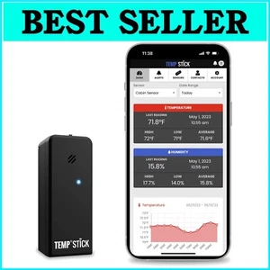 Temp Stick Wireless Temperature & Humidity Monitor - No Subscription Required - Picture 1 of 11