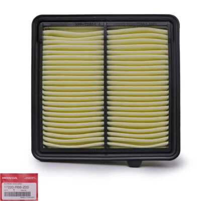 Engine Air Filter Black For Honda Jazz FIT GE Hatchback 2008 2013 Foto 1 de 4