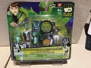 NEU Ben 10 Alien Force Key Creation Figurenset Diamondhead & Great Matter RAR - Bild 1 von 9