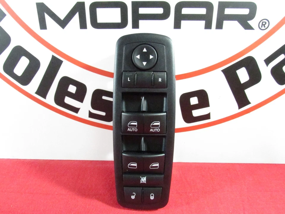 Interruptor de ventana principal Dodge RAM 1500 2500 3500 cuádruple y doble cabina NUEVO OEM MOPAR Foto 1 de 4