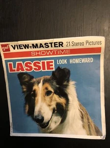LASSIE Look Homeward 1965 Classic TV ViewMaster SAWYER'S 3 Reel Packet B 480a - Imagen 1 de 5