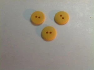 NUEVO BOLSO DE 25 PIEZAS 5/8 PULGADAS ORO BRITÁNICO BOTONES ACABADO OPACO - Imagen 1 de 2