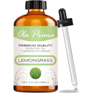 Lemongrass Essential Oil - Multiple Sizes - 100% Pure - Amber Bottle-exp 01/25 - Picture 1 of 4