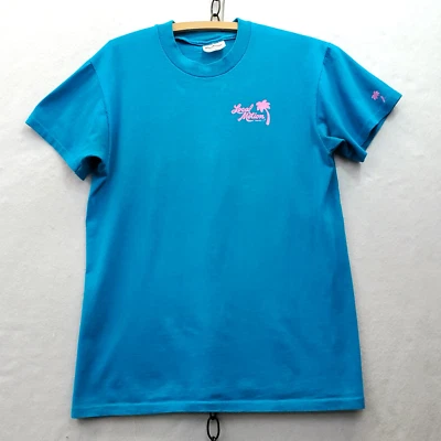 Camiseta De Colección Años 80 Turquesa Movimiento Local Surf Etiqueta Stedman Talla M (30-40) Foto 1 de 4