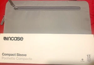 INCASE COMPACT SLEEVE For MacBook Pro 13" Thunderbolt 3 MacBook Air Grey - New - Picture 1 of 2