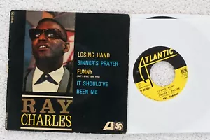 Ray Charles - Losing Hand + 3 - French Picture Sleeve PS 7" EP - Picture 1 of 2