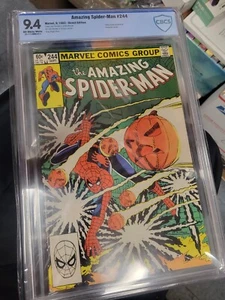 Amazing Spider-Man #244 CBCS 9.4  3rd App. of Hobgoblin, 1st Cameo of Lefty - Picture 1 of 3