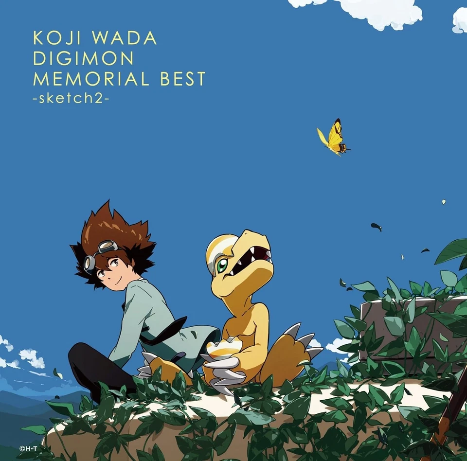KOJI WADA DIGIMON MEMORIAL BEST-sketch2- [Limited Pressing] From Japan New - Image 1 of 1