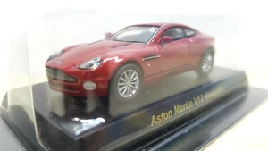 1/64 Kyosho ASTON MARTIN V12 VANQUISH RED diecast car model - Picture 1 of 3