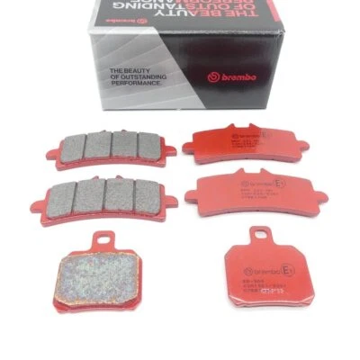 3x Brembo Bremsbeläge Bremsklötze vorne + hinten passend für KTM 1290 Super Duke - Bild 1 von 4