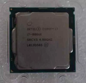Intel Core i7-8086K Coffee Lake 6-Core 4.0 GHz LGA 1151 300 Series 95W Processor - Picture 1 of 2
