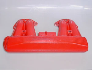 BMW E30 316i M40 Ansaugbrücke rot pulverbeschichtet M40B16 73KW 100PS 17097989 - Bild 1 von 10