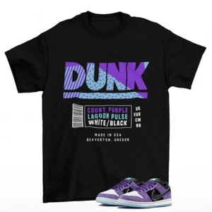 Sneaker Label Sneaker Shirt passend zu SB Dunk Low Hayley Court Purple HJ0513-500 - Bild 1 von 2