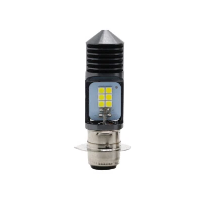 H6M P15D 16SMD Motorcycle Fog DRL Headlight Hi/lo Beam PX15D 6000K LED Bulb Lamp - Image 1 of 4