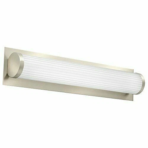 Luz de tocador LED de níquel cepillado Lithonia Lighting FMVTRL 24 PULGADAS VOLTIOS 30K 90CRI BN Foto 1 de 1