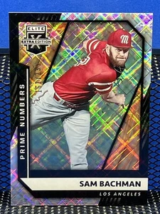 2021 Panini Elite SAM BACHMAN Los Angeles Angels Prospect 161/235 - Picture 1 of 2