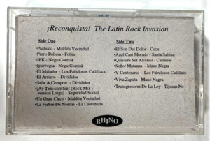 Reconquista Latin Rock Invasion Cassette Tape 1997 Rhino Work Tape Grunge Prog - Bild 1 von 4