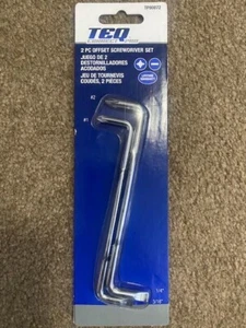 TEQ TP80072 2 Piece Offset Screwdriver Set #1 & #2 Phillips Slotted - Picture 1 of 1