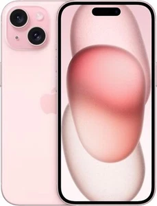 Apple iPhone 15 5G 128GB Smartphone 6.1" SIM-Free Unlocked - Pink A - Picture 1 of 8