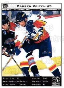 1998-99 Phoenix Mustangs #21 Darren Veitch - Picture 1 of 1