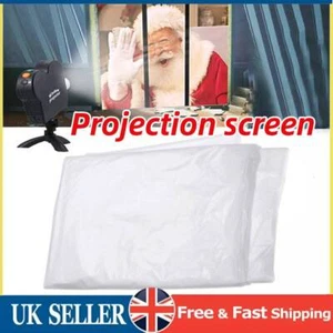 REAR SCREEN, Light Boosting ECONOMY WNDOW Foldable HOLIDAY PROJECTION Screen New - Picture 1 of 5