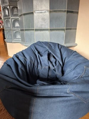 Sitzsack im Denim-Look - Bild 1 von 2