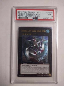 Yugioh PSA 9 / Number C32: Shark Drake Veiss 1st Edition ABYR-EN039 Ultimate - Picture 1 of 2