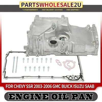 Pan de aceite de motor para Chevrolet Trailblazer SSR Buick Rainier GMC Envoy Saab 9-7x Foto 1 de 4