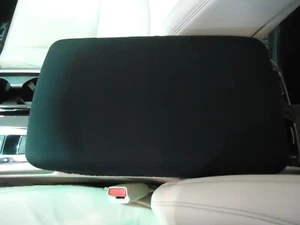 Auto Armrest Cover for Center Console Lid Made in USA F4 Black Neoprene - Picture 1 of 1