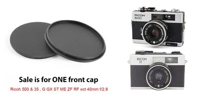 Screw In lens cap cover for Ricoh 500 & 35 , G GX ST ME ZF RF ect 40mm f/2.8 - Image 1 of 3