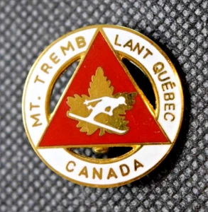 Mt Tremblant Ski Resort Quebec Canada Ski Pin - Picture 1 of 3