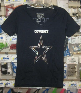 DALLAS COWBOYS WOMEN'S FALLON PRESCOTT #4 V- NECK T SHIRT SHORT 3XL NEW NWT - Picture 1 of 2