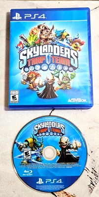 Skylanders Trap Team (Sony PlayStation4 /PS4, 2014) Game + Case! Scratch Free - Image 1 of 4