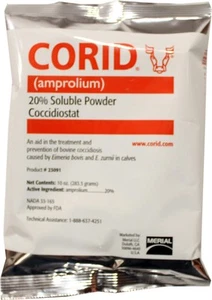 Huvepharma Corid 20% Soluble Powder for Calves - Picture 1 of 1