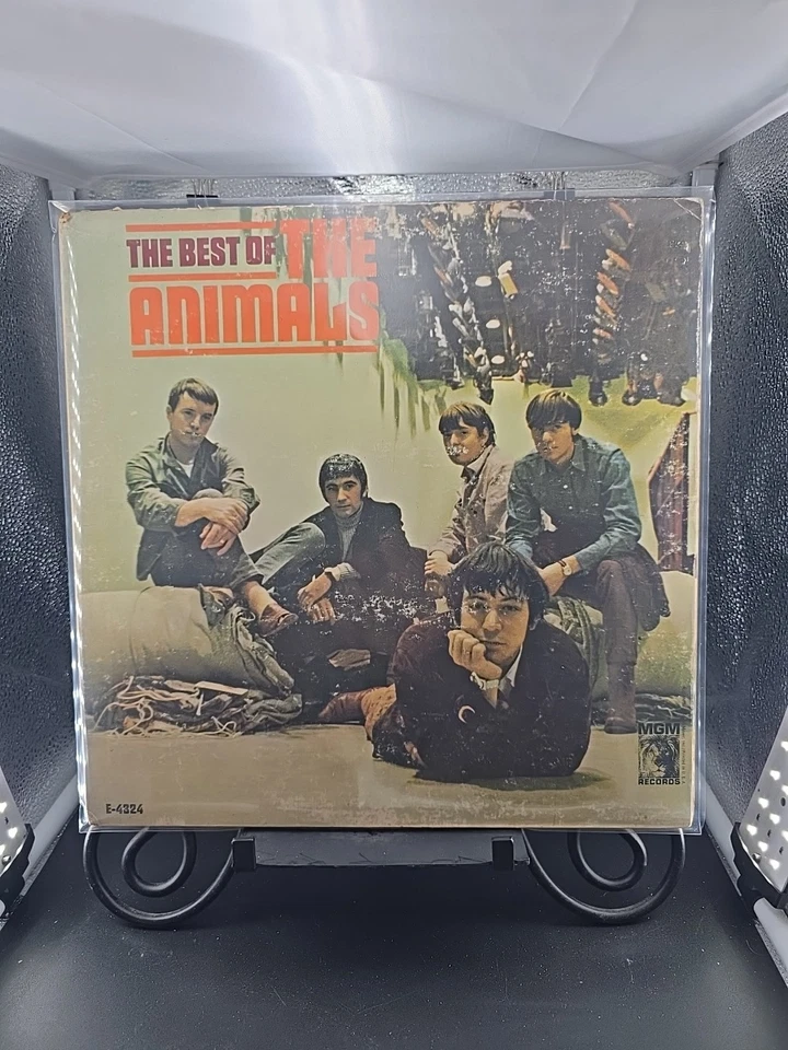 THE ANIMALS THE BEST OF THE ANIMALS LP 1966 MONO Compilation VG/VG - Image 1 of 4